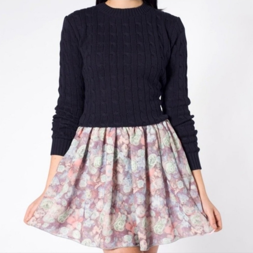 American Apparel Chiffon Skirt